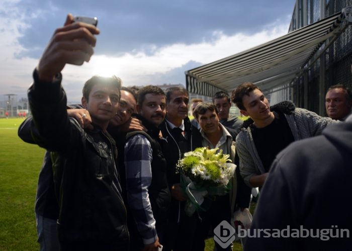 Özlüce'de Bursaspor coşkusu!