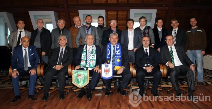 Bursaspor Phristina ile kardeş oldu!