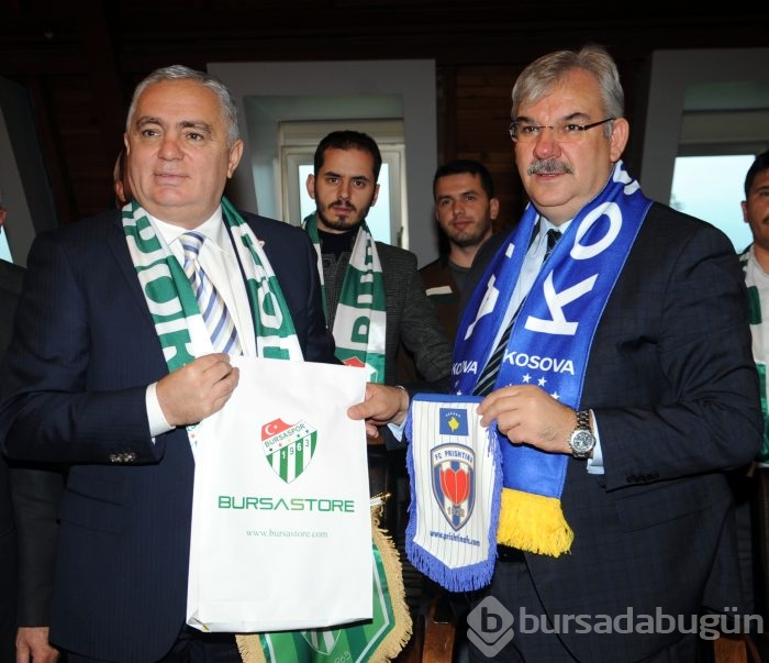 Bursaspor Phristina ile kardeş oldu!