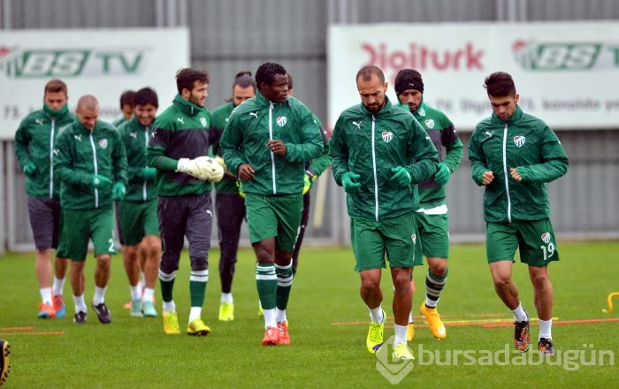 Bursaspor'da Başakşehir mesaisi başladı