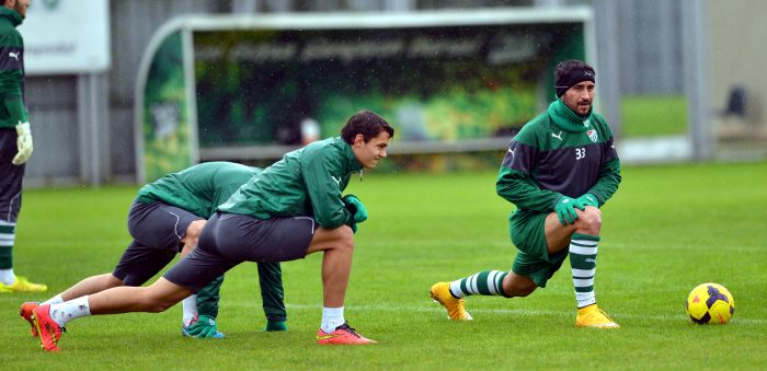 Bursaspor'da Başakşehir mesaisi başladı