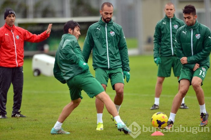 Bursaspor'da Başakşehir mesaisi başladı