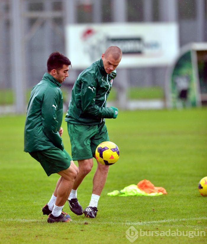 Bursaspor'da Başakşehir mesaisi başladı