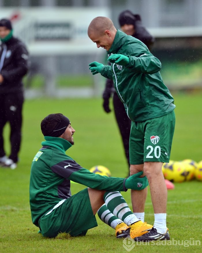 Bursaspor'da Başakşehir mesaisi başladı