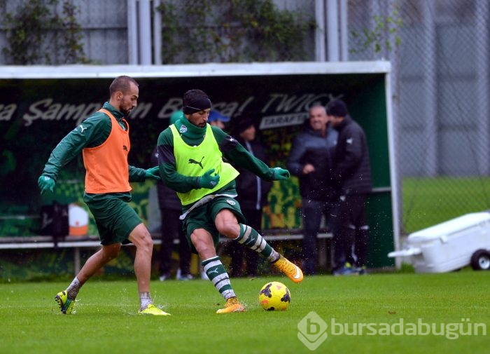 Bursaspor'da Başakşehir mesaisi başladı