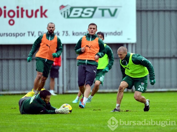 Bursaspor'da Başakşehir mesaisi başladı