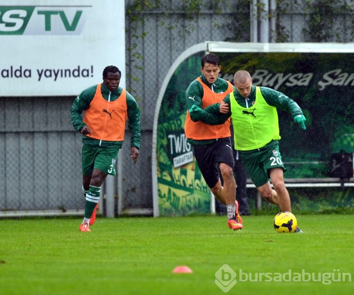 Bursaspor'da Başakşehir mesaisi başladı
