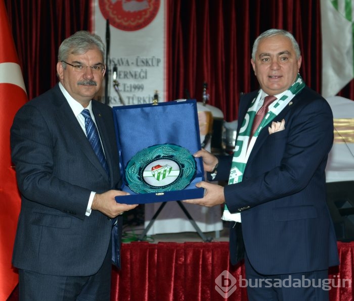 Bursaspor'da kardeşlik coşkusu!