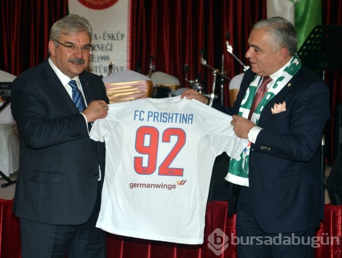 Bursaspor'da kardeşlik coşkusu!