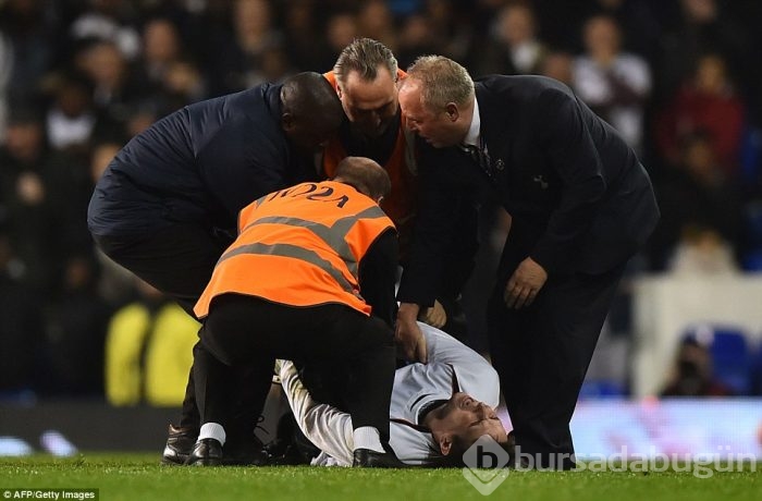 Tottenham maçında ortalık karıştı!