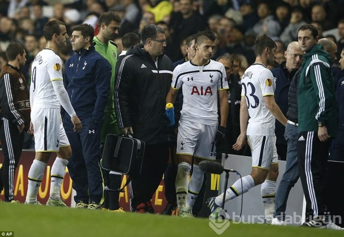 Tottenham maçında ortalık karıştı!