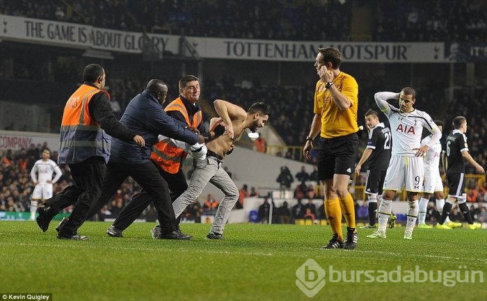Tottenham maçında ortalık karıştı!