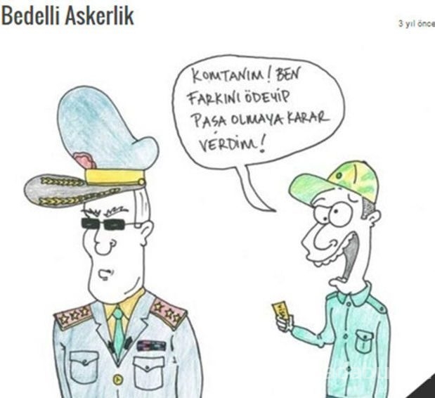 Bedelli askerlik caps'leri