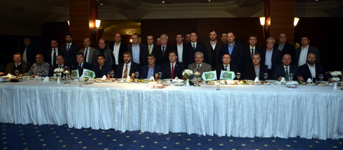 Bursaspor camiası FAN Club yemeğinde buluştu