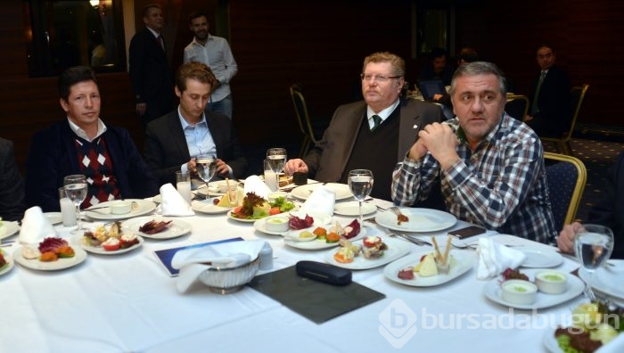 Bursaspor camiası FAN Club yemeğinde buluştu