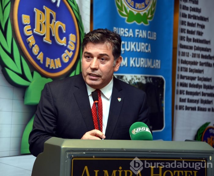 Bursaspor camiası FAN Club yemeğinde buluştu