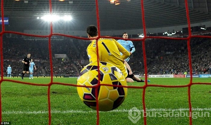 Sergio Agüero'dan muhteşem performans