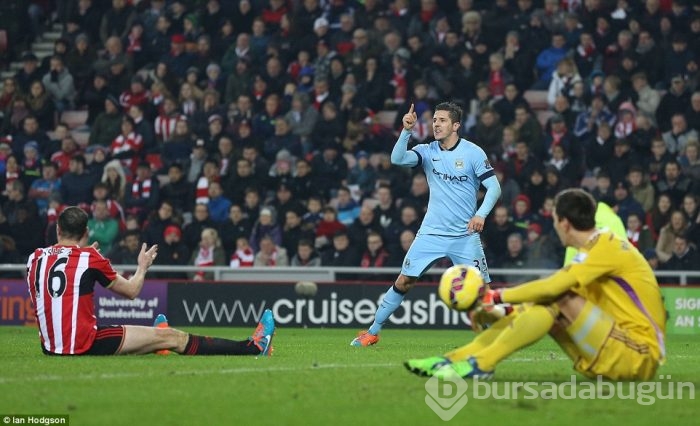 Sergio Agüero'dan muhteşem performans