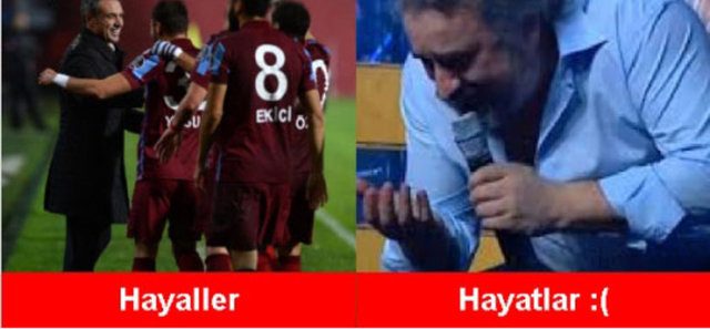 Beşiktaş-Trabzonspor maçıyla ilgili capsler