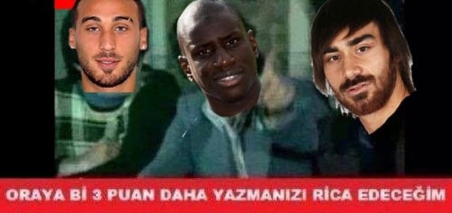 Beşiktaş-Trabzonspor maçıyla ilgili capsler