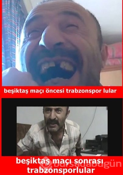 Beşiktaş-Trabzonspor maçıyla ilgili capsler
