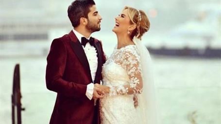 Ece Erken ile Serkan Uçar'ın düğünü