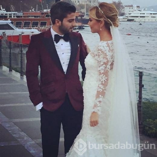 Ece Erken ile Serkan Uçar'ın düğünü