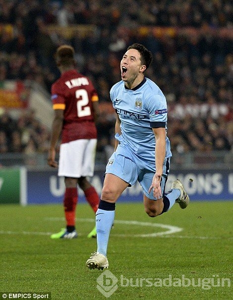 Manchester City Roma'yı yaktı!