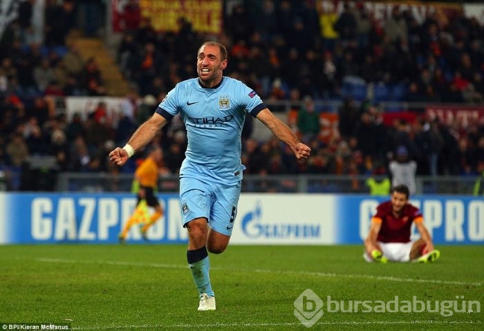Manchester City Roma'yı yaktı!