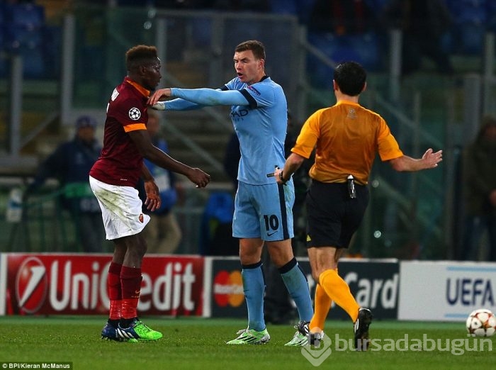 Manchester City Roma'yı yaktı!