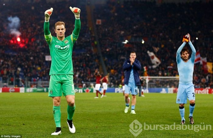 Manchester City Roma'yı yaktı!