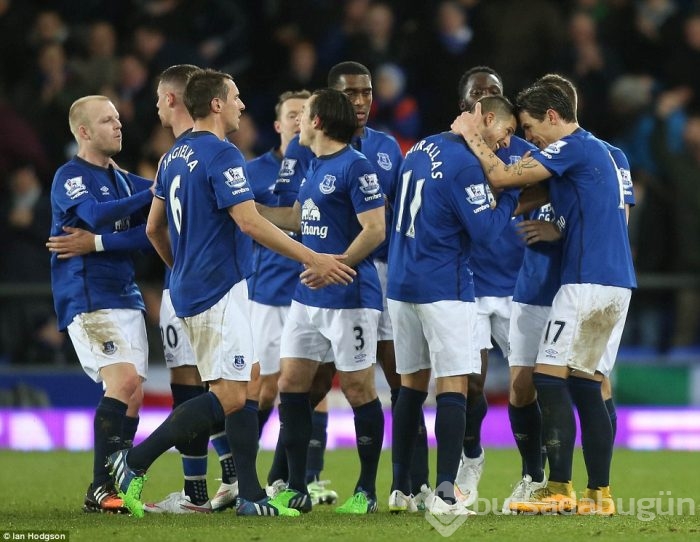 Everton'dan gol şov!