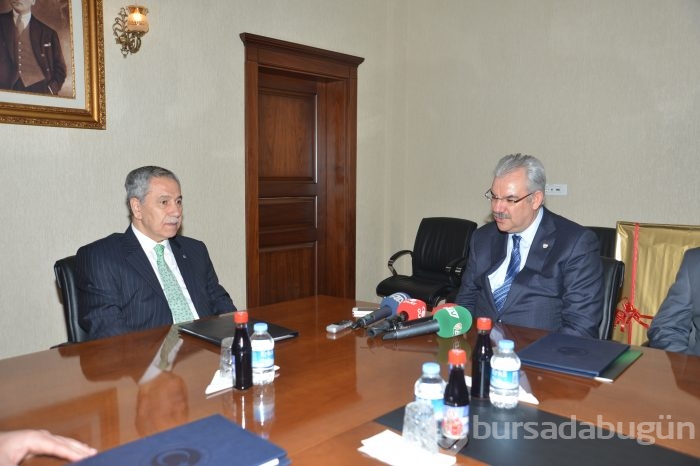 Bülent Arınç'tan Bursaspor'a destek çağrısı!
