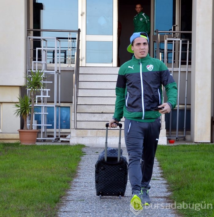 Bursaspor Samsun'a gitti