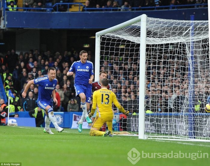 Chelsea yeni yıla lider girdi!