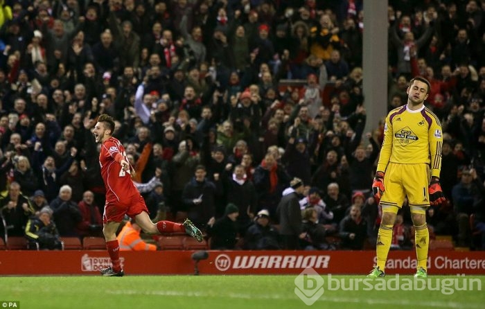 Liverpool Swansea'ye acımadı!
