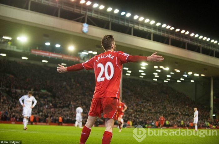 Liverpool Swansea'ye acımadı!