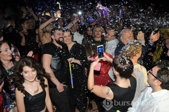 Bursalılar 2015'e böyle girdi...