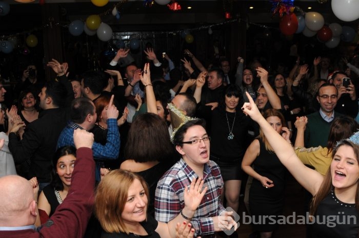 Bursalılar 2015'e böyle girdi...