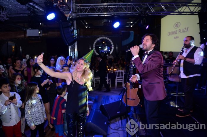 Bursalılar 2015'e böyle girdi...