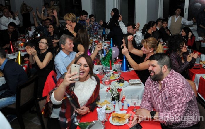 Bursalılar 2015'e böyle girdi...