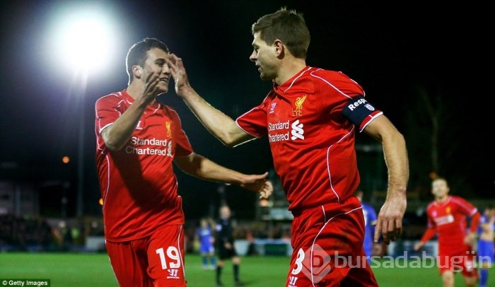Liverpool'u Gerrard sırtladı!