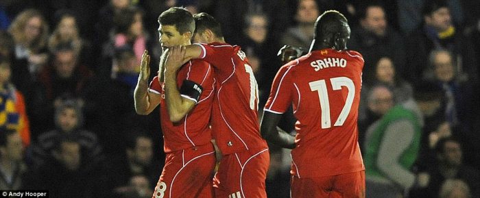 Liverpool'u Gerrard sırtladı!