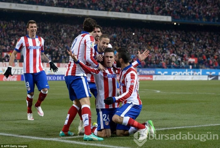 Avantaj Atletico Madrid'de:2-0