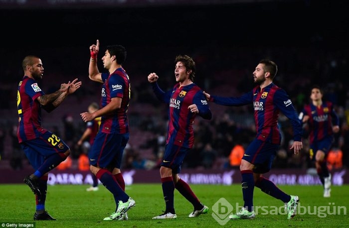 Barça Elche'yi gole boğdu!
