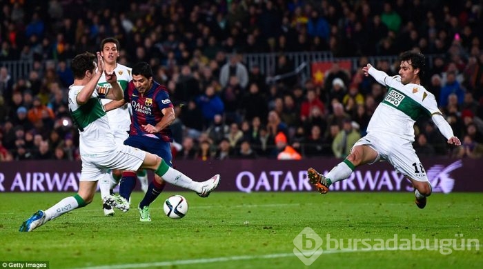 Barça Elche'yi gole boğdu!