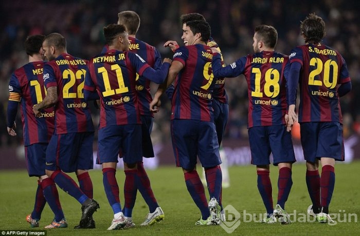 Barça Elche'yi gole boğdu!