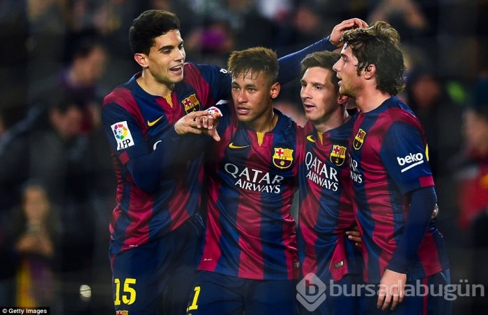 Barça Elche'yi gole boğdu!