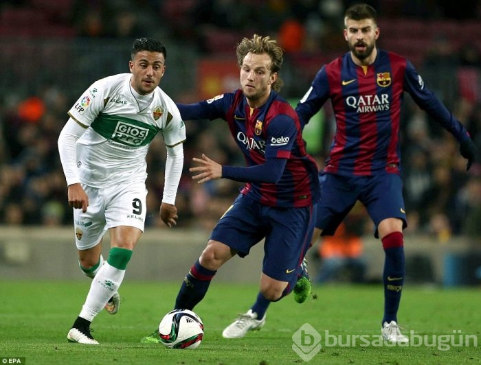 Barça Elche'yi gole boğdu!