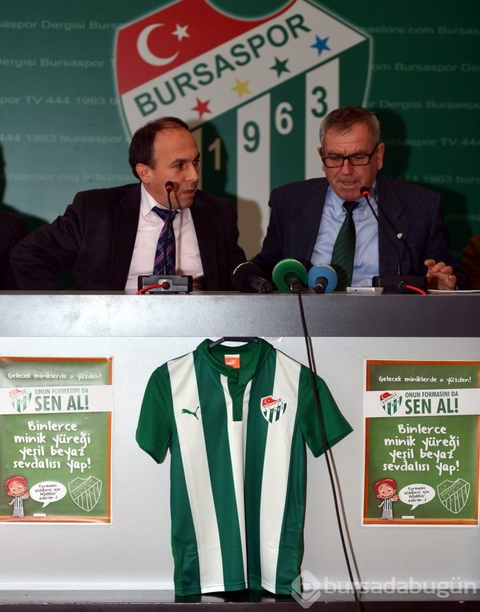 Bursaspor'dan "minik yüreklere" anlamlı kampanya!